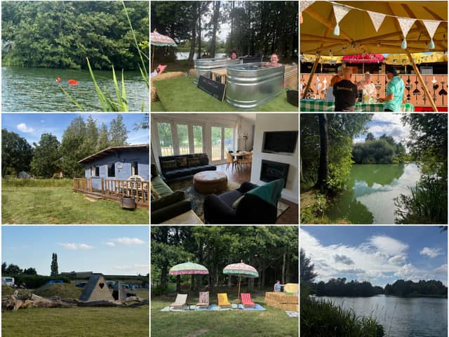 Brook Meadow combines lakeside glamping, wild swimming, cosy woodland lodges and relaxed outdoor spaces, making it a memorable countryside escape in Leicestershire.
