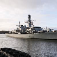 Retired Royal Navy ship HMS Richmond to be towed to Portsmouth amid uncertain future - when, times