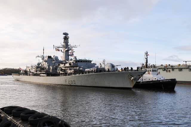 HMS Richmond most recently joined the UK Carrier Strike Group with HMS Prince of Wales on a large-scale deployment to the Indo-Pacific.