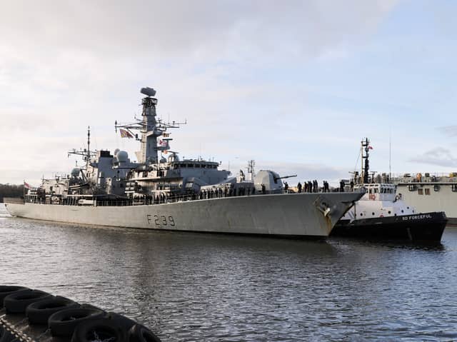 HMS Richmond most recently joined the UK Carrier Strike Group with HMS Prince of Wales on a large-scale deployment to the Indo-Pacific.