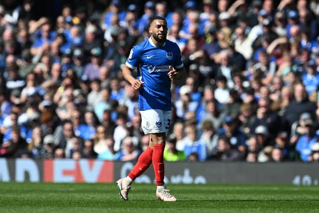 Pompey are waiting to learn the full extent of Keshi Anderson's latest injury set-back. Picture: Graham Hunt/ProSportsImages