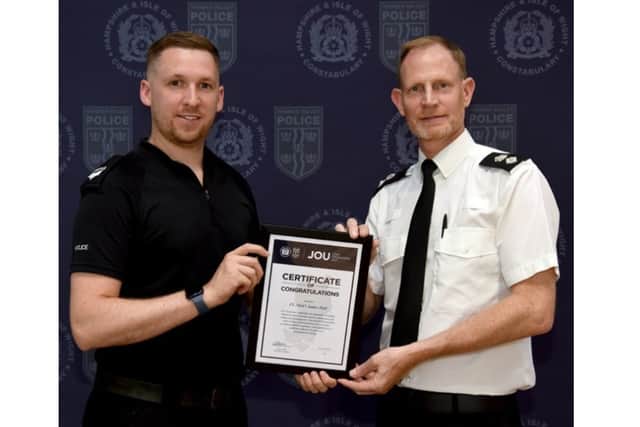 Police Sergeant James Hall 