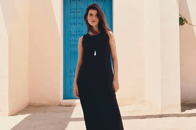 The M&S Round Neck Fringed Midi Column Dress is a versatile summer style that's easy to pack and wear throughout a holiday