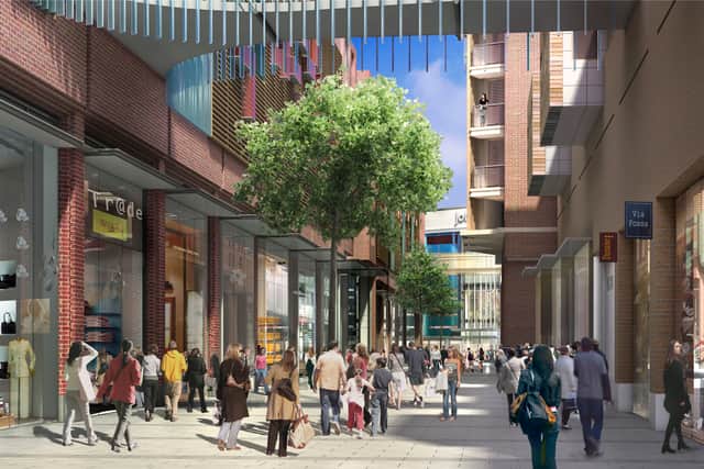 The former Northern Quarter scheme.