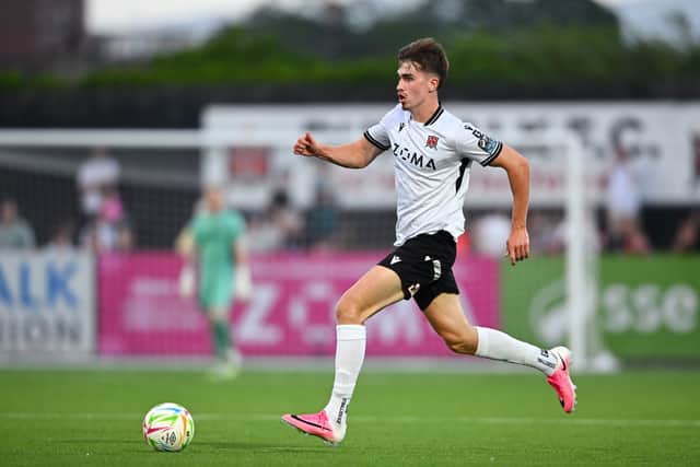 Eoin Kenny joined Pompey from Dundalk in July. Picture: Shauna Clinton/Sportsfile