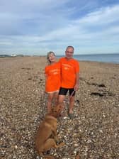 Fiona Burden has raised money for charity with a summer solstice sunrise swim. 