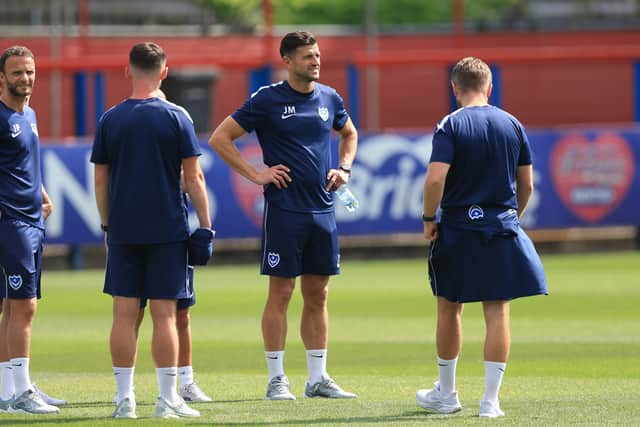 John Mousinho wasn't happy with his senior players following a 2-0 defeat at Aldershot in pre-season. Picture: Simon Roe/ProSportsImages