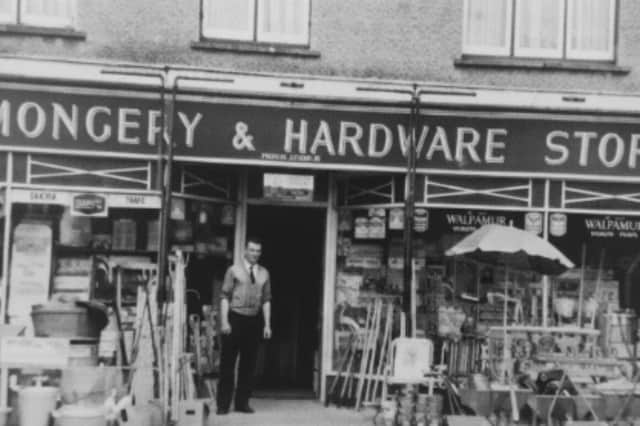 The original Parkers store in Stubbington. It opened in 1946 as Stubbington Ironmongery & Hardware Store.