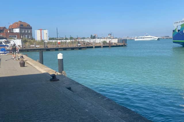 Teenagers and water users have been using a dangerous ship lane in the Camber