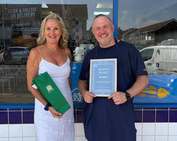 Scott's Plaice has been crowned the best fish and chip shop in the Gosport area for the second year running. 