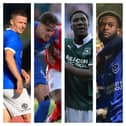 From left to right: Colby Bishop. Marko Milovanovic, Bim Pepple and Abu Kamara all feature in our latest Pompey Q&A