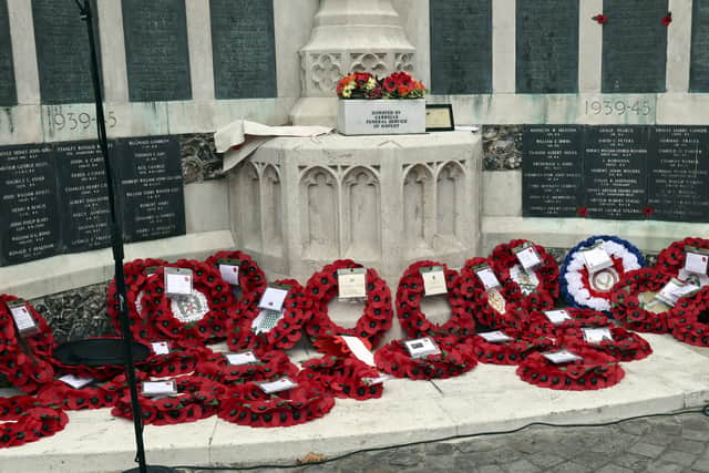 Three names of people who lost their lives in the Falklands War will be added to Havant War Memorial at St Faith's Church.