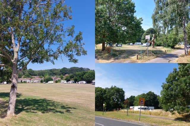 Action is underway to remove two groups of travellers in Hermitage Lea, Leigh Park and Scratchface Lane, Bedhampton.