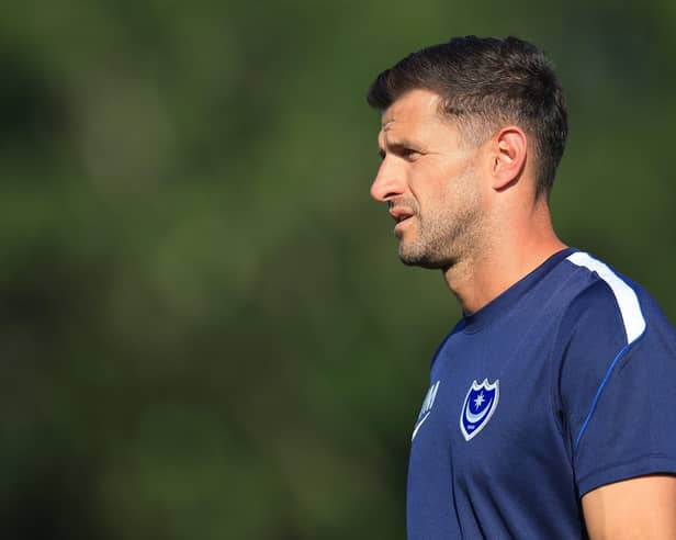 Pompey boss John Mousinho