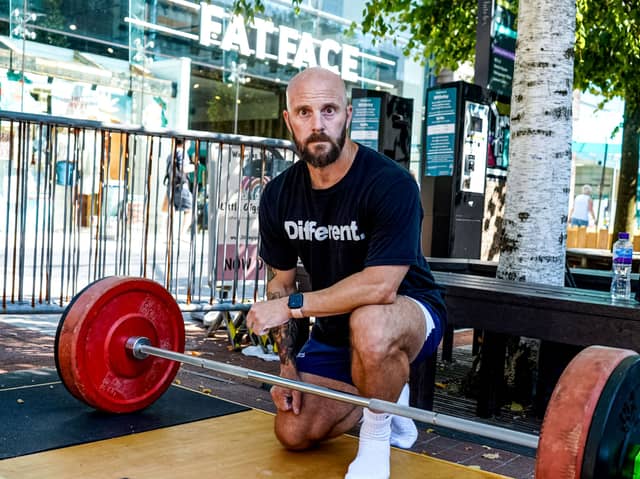 Nick Stephens is aiming to become the first person in history to deadlift 1,000,000kg in 24 hours, while also attempting to break the current record for the greatest total weight deadlifted in both 12 and 24 hours.

Pictured: Nick 