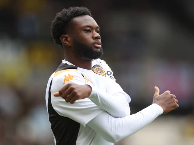 Pompey are chasing Hull City's Abu Kamara. Pic: Getty