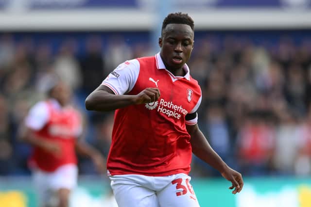 Arvin Appiah was on loan at Rotherham United in 2023-24. Picture: Ben Roberts Photo/Getty Images