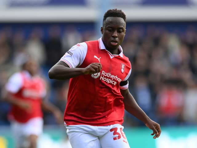 Arvin Appiah was on loan at Rotherham United in 2023-24. Picture: Ben Roberts Photo/Getty Images