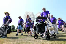 Portsmouth Relay for Life, Portsmouth Grammar School playing fields, Hilsea. The event was in aid of Cancer Research UK
Picture: Chris Moorhouse (180726-24)
