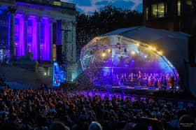 Summer Concert in the Guildhall Square. Picture - Steve Spurgin