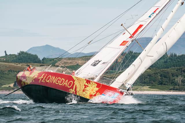 The Clipper Round the World Yacht Race has departed Oban, Scotland