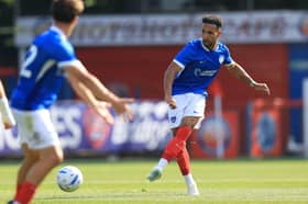 Odin Bailey has arrived at Pompey off the best season of his playing career, according to the midfielder. Picture: Simon Roe/ProSportsImages