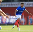 Odin Bailey has arrived at Pompey off the best season of his playing career, according to the midfielder. Picture: Simon Roe/ProSportsImages