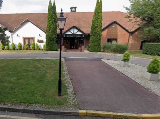 Pictured: Botley Park Hotel