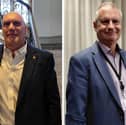 Cllr Nick Adams-King, left, and Cllr Keith House. Photo: LDRS