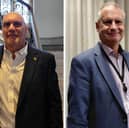 Cllr Nick Adams-King, left, and Cllr Keith House. Photo: LDRS