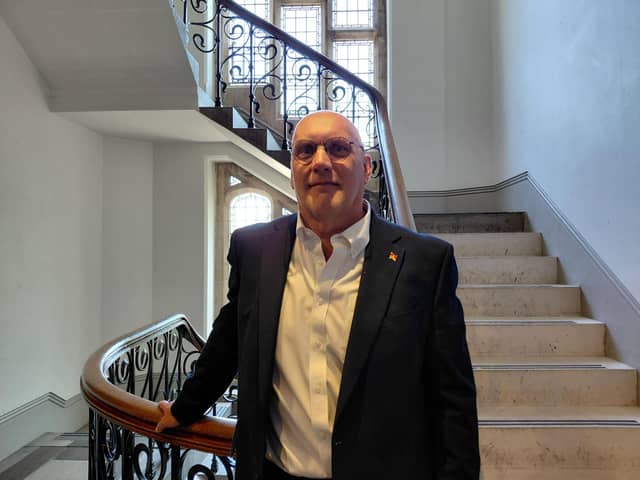 Cllr Nick Adams-King, the leader of Hampshire County Council. Image: LDRS