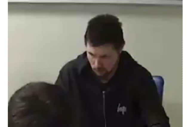 Ethan Orchard during police interview