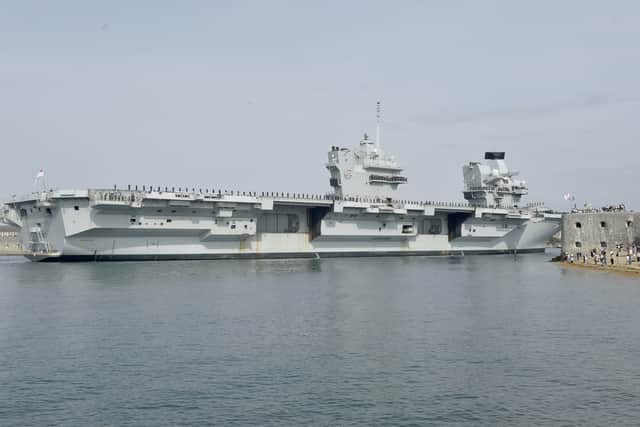 HMS Prince of Wales returned home to HMNB Portsmouth on July 24, 2026, after completing the first phase of Operation Firecrest.