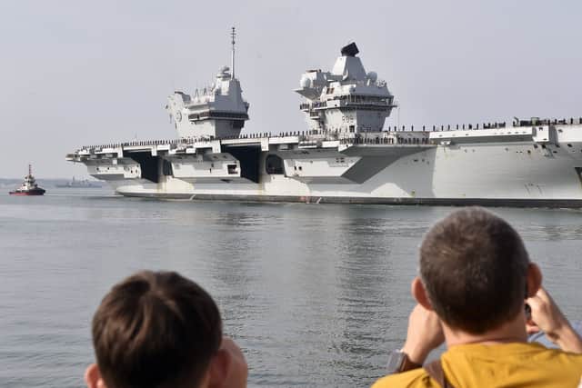 HMS Prince of Wales returned home to HMNB Portsmouth on July 24, 2026.