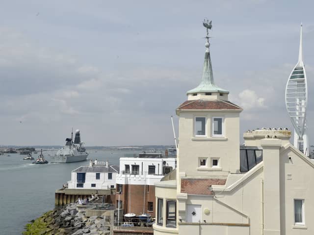 HMS Duncan returned to Portsmouth on Friday, July 24, 2026, after completing phase one of Operation Firecrest.