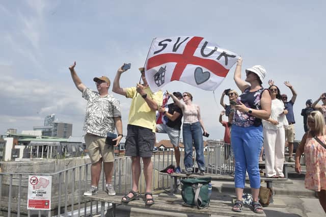 HMS Duncan returned to Portsmouth on Friday, July 24, 2026, after completing phase one of Operation Firecrest.