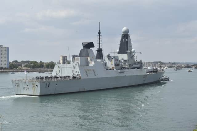 HMS Duncan returned to Portsmouth on Friday, July 24, 2026, after completing phase one of Operation Firecrest.