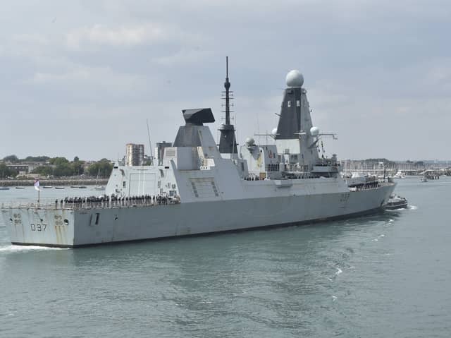 HMS Duncan returned to Portsmouth on Friday, July 24, 2026, after completing phase one of Operation Firecrest.