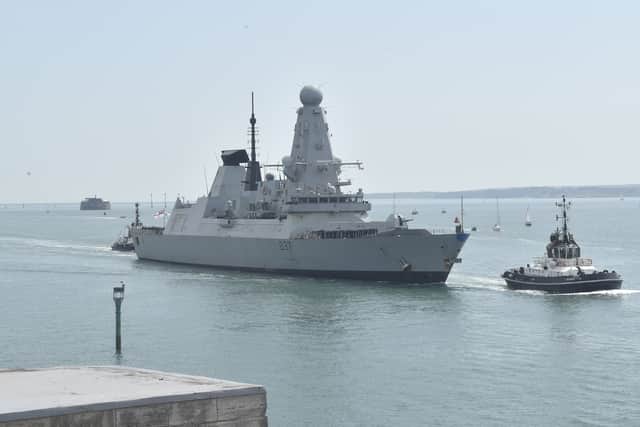 HMS Duncan will receive major upgrades following the first phase of Operation Firecrest.