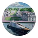 Painter Tai Shan Schierenberg reinterprets celebrated Greenwich riverscapes to mark Scenic Eclipse II's