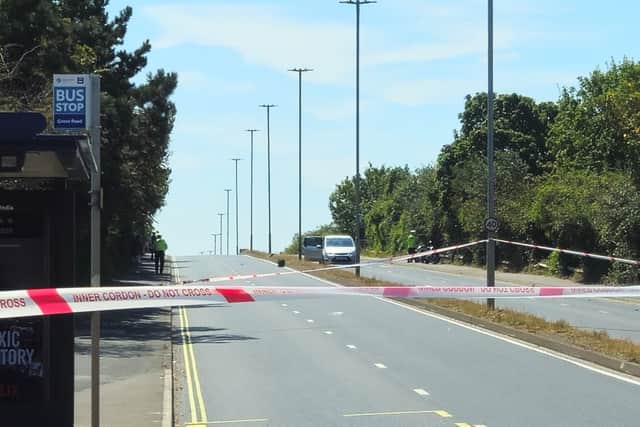 Police are appealing for further information about a major crash on Eastern Road, which left a motorbike rider seriously injured.