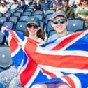 Passionate sailing fans gather on Southsea seafront for start of SailGP.