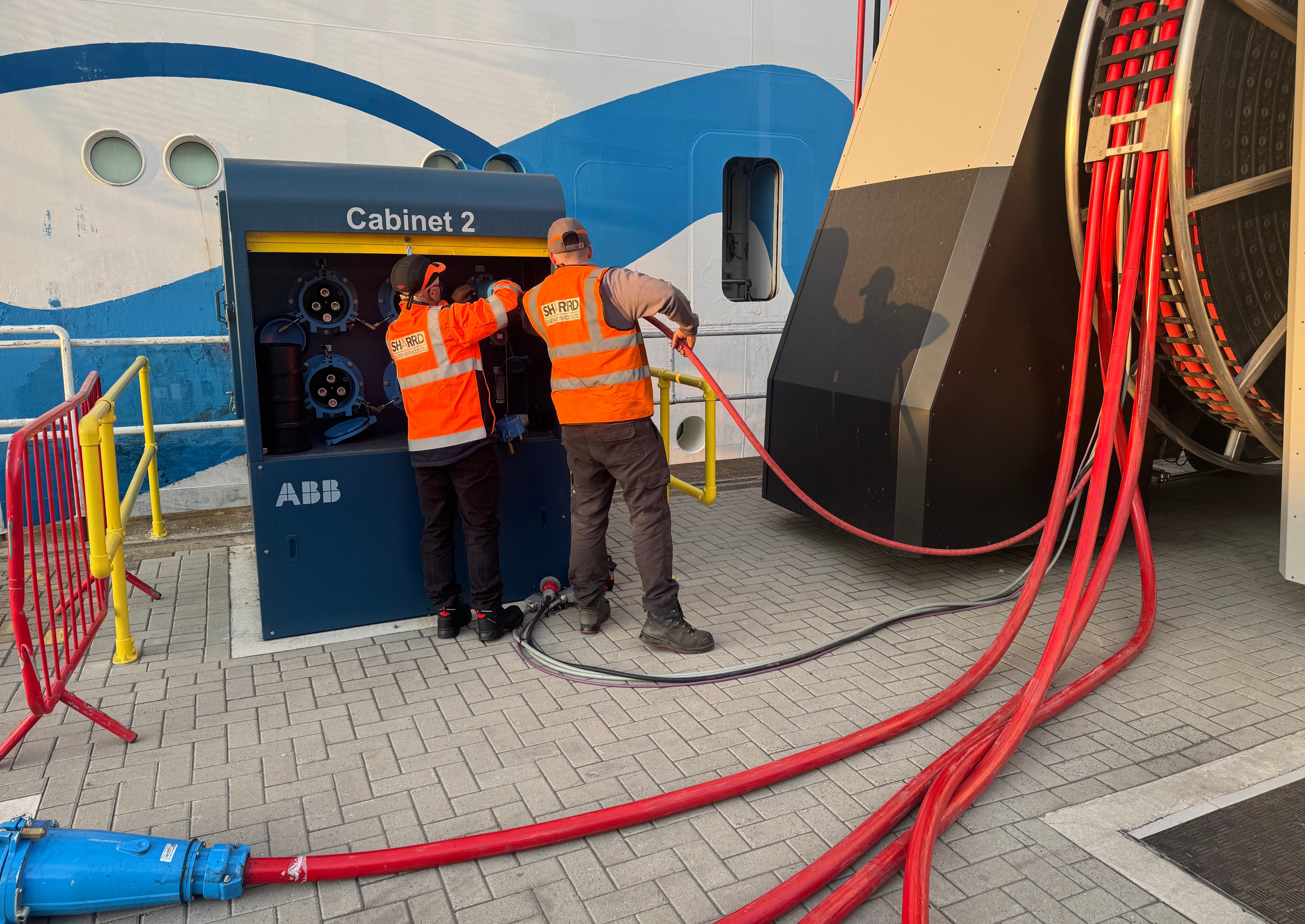 'Cutting-edge' shore power system goes live at Portsmouth port
