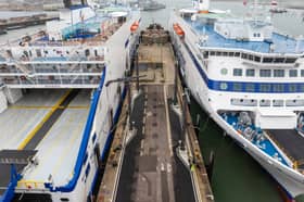 The new shore power system has been installed at Portsmouth International Port.