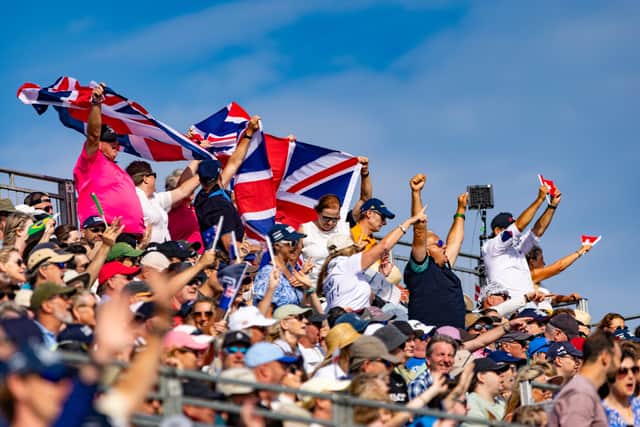 Crowds at SailGP