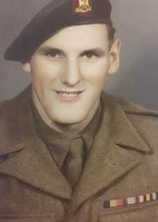 Bill Meek in his army days
