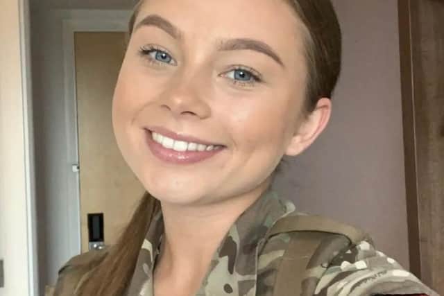 Royal Artillery Gunner Jaysley Beck took her own life months after an incident on Thorney Island  (Family handout/Centre for Military Justice/PA)