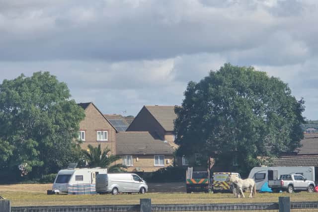 Travellers in Anchorage Park