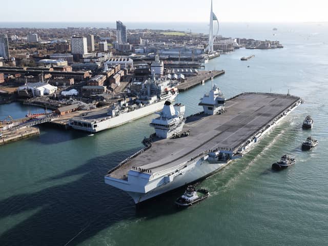 HMS Prince of Wales is nearing the end of her maintenance period and will be starting the second phase of Nato deployment soon.