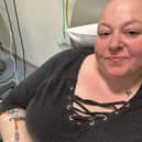 Katie Barnham is raising money to support herself after a cancer diagnosis